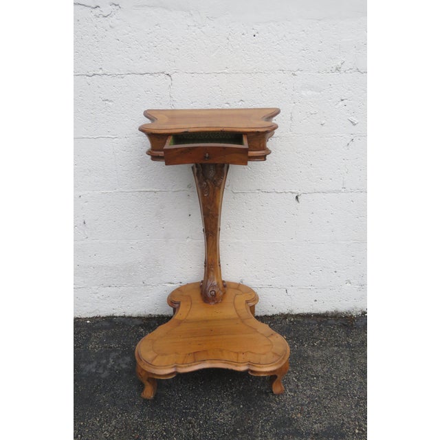 French Country 1800s French Louis XV Kneeler Faldstool Prayer Bench For Sale - Image 3 of 12