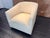 Rh 1950s Italian Shelter Arm Leather Chair | Classic Depth | Italian Veneto | Ivory For Sale In Columbus - Image 6 of 18