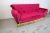 Hollywood Regency Fuchsia & Tassel Sofa For Sale In Philadelphia - Image 6 of 11