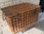This is a gorgeous, medium tone, wicker Victorian beauty with handles and galvanized steel hardware. A stunning piece that...