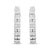 Accentuated by stunning baguette diamonds, these hoop earrings are ready to bring a touch of elegance to your look. Made...