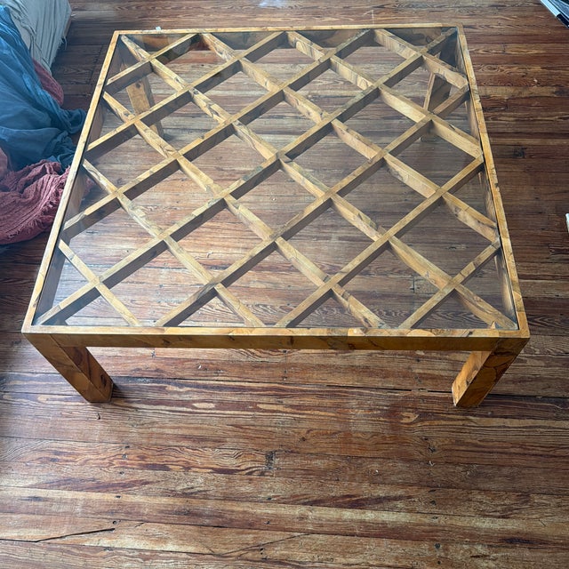 Mid-Century Modern Vintage Gio Ponti Attributed Coffee Table Made in Italy For Sale - Image 3 of 11
