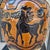 Large Model 286-51 Equestrian Vase from Scheurich Keramik, Germany, 1960s For Sale - Image 18 of 18
