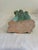 Vintage Terracotta Angel Candle Holder Sculpture With Verdigris Patina For Sale - Image 15 of 15