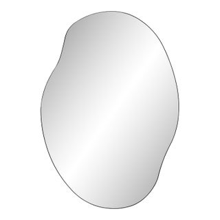 Galey Alix x LIVABLISS Louie Accent Mirror Black 45x32 For Sale