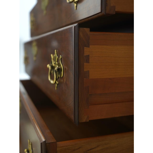 1990s Stickley Cherry New England Style Highboy For Sale - Image 5 of 18