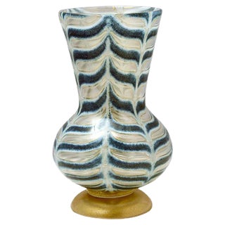 Graffito Barbarico Vase by Ercole Barovier for Barovier & Toso, 1969 For Sale