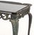 Mid 20th Century Louis XV Style Faux Marble Top Cast Iron End Table For Sale - Image 5 of 6