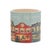 Kenneth Ludwig Chicago Merry Christmas Village Planter (Set of 2) For Sale - Image 4 of 5