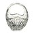 Bohemian Queen's Lace 24% Lead Crystal Bride's Basket, Czech Republic, 9.25" For Sale - Image 9 of 11