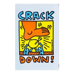 Keith Haring Crack Down! Program 1986