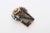 Glass Vintage Elsa Schiaparelli Faceted Topaz Crystal Glass Clip on Earrings, 1940's For Sale - Image 7 of 8