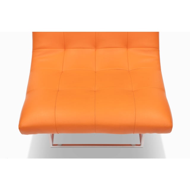 Mid 20th Century Pair of Vintage Mid Century Scoop Chairs by Milo Baughman For Sale - Image 5 of 11