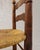 French Oak and Rush Dining Chairs attributed to Charles Dudouyt, 1940s, Set of 4 For Sale - Image 6 of 10
