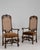 Early 20th Century Early 20th Century France Red Wood Armchair For Sale - Image 5 of 11
