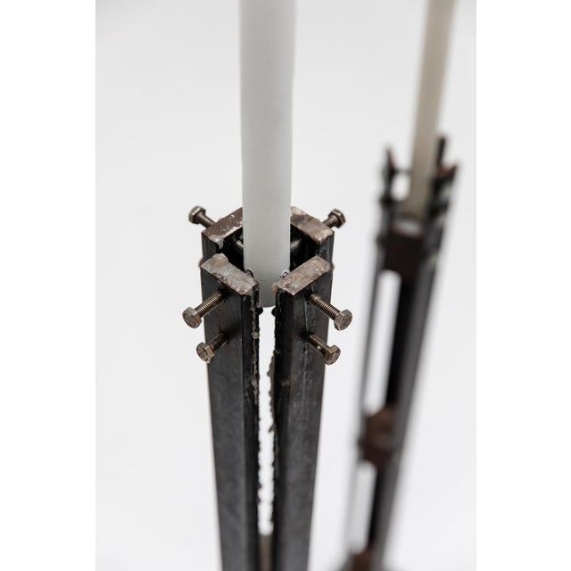 Candlebras by Gerard Kuijpers, 1980s, Set of 4 For Sale - Image 3 of 17