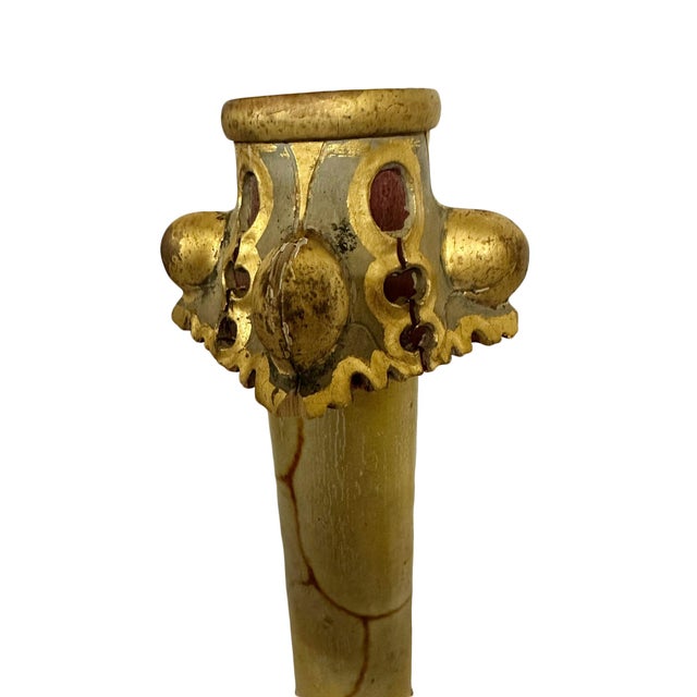 Antique French Columns - a Pair For Sale - Image 4 of 9