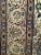 Vintage Persian Nain Room Size Rug, Handwoven Floral Pattern, Ivory & Blue, 7’ X 11’ For Sale - Image 10 of 12
