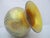 Lundberg Studios Moire Fern Heart Pulled Feather Iridescent Gold Art Glass Vase For Sale - Image 10 of 13