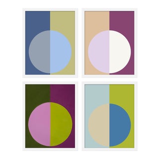 Medium "Cool Forevers" Print by Stephanie Henderson, 32" X 40" - Set of 4 For Sale
