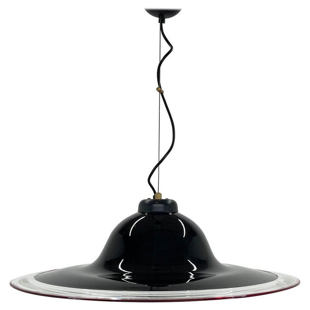 Italian Murano Glass Pendant, 1970s For Sale - Image 11 of 11