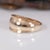 Estate Plain Band Ring in Solid 14k Yellow Gold – Classic Minimalist Band Ring, Size 6.75 For Sale - Image 9 of 9