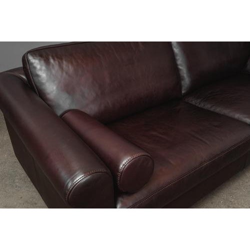 Vintage Sofa in Leather For Sale - Image 11 of 18