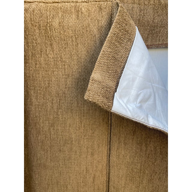 Vintage Custom Down-Filled Sofa With Brunswick & Fils Upholstery For Sale In New York - Image 6 of 6