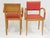 Mid-Century Modern Vintage French Bridge Armchairs, 1950s, Set of 2 For Sale - Image 3 of 11