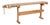 20th Century Rustic Narrow Console Table From Carpenter’s Workbench For Sale