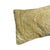 Vintage Italian cotton fabric Fortuny Pillow natural feather inside