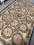 Vintage Suzani from Samarkand, circa 1940s. There is colour bleeding in certain sections of the image. It is visible in...