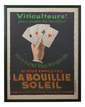 Vintage La Bouille Soleil Paris Poster by Joseph-Charles, 1930s