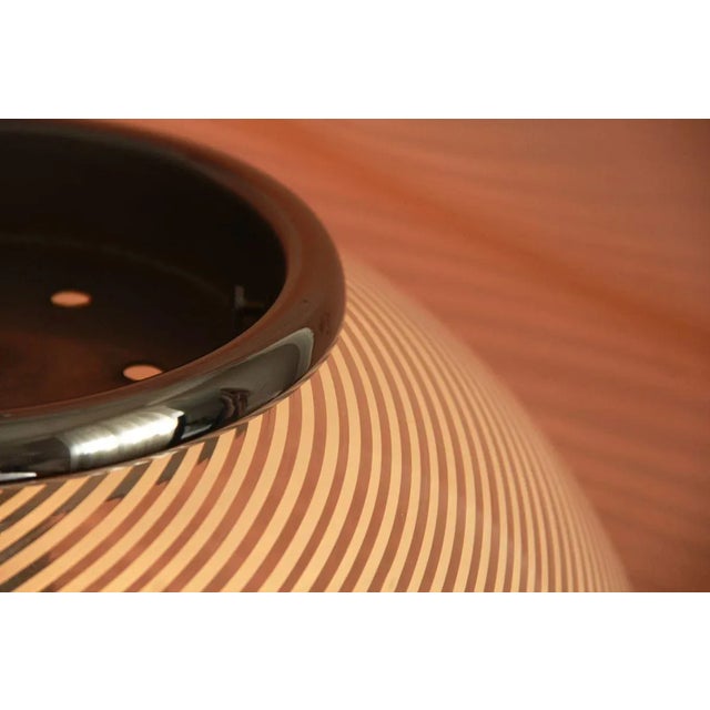 Mid-Century Modern Italian Globe Pendant Lamp by Venini, 1960s For Sale - Image 14 of 15