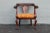 1940s Vintage Empire Style Carved Side Chair For Sale - Image 4 of 12