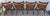 Vtg. Set of Four Ethan Allen Heirloom Nutmeg Maple Windsor Dining Chairs For Sale - Image 11 of 17