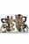 Christofle Christofle Gallia Model 0501 Art Deco Silver-Plated Coffee & Tea Service With Tray — 5 Pieces, France c.1930 For Sale - Image 4 of 12