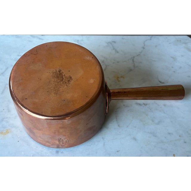 Tinned Patissier Pan With Spout by j.l. Grand, C. 1900 For Sale - Image 9 of 9