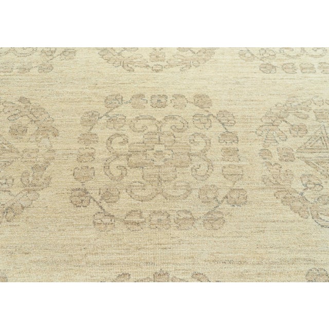 Turkish Oushak Rug 9'3" x 12'7" For Sale - Image 4 of 4