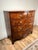 Antique George III Mahogany Bowfront Chest on French Feet C. Late 18th Century For Sale In Boston - Image 6 of 11