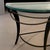 1990s Cyber Monday Flash Sale - Vintage Rope Twist Glass & Metal Console Table For Sale - Image 5 of 10