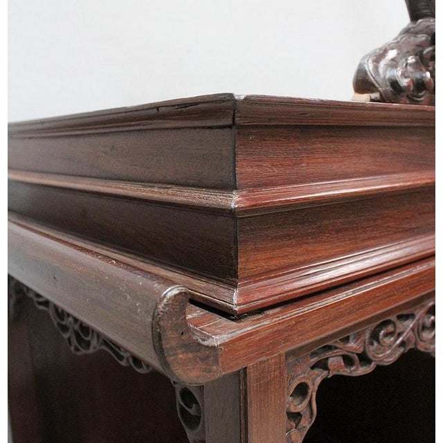 19th Century Asian Mahogany Cabinet, Vietnam For Sale - Image 9 of 18