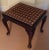 Wood 18th Century George II Walnut Stool with Pad Feet For Sale - Image 7 of 11