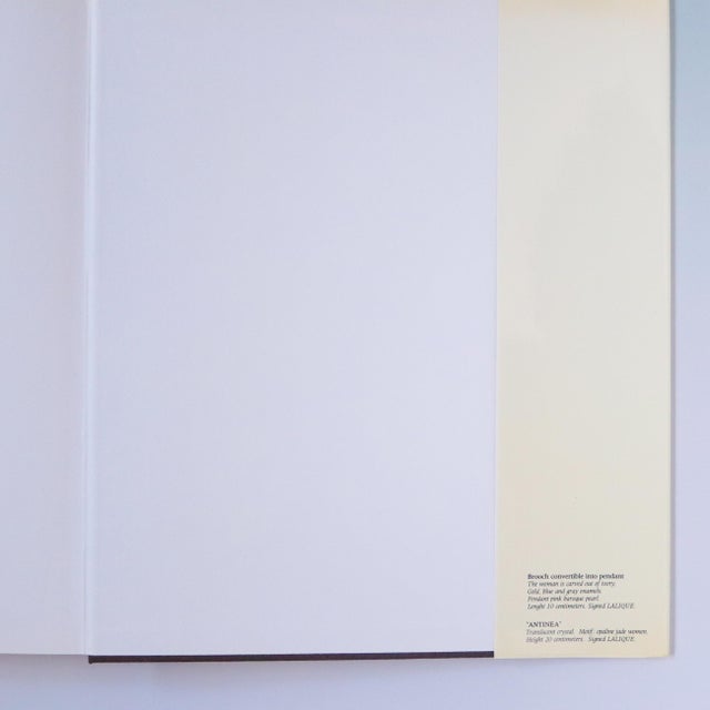 1977 “Lalique Par Lalique” Hand-Signed Marc & Marie-Claude Lalique Book For Sale - Image 14 of 18