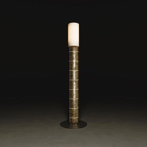 Contemporary Large Navazi Floor Lamp in Ceramic by Svitanok For Sale - Image 3 of 9