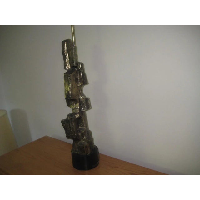 Richard Barr for Laurel Brutalist Tall Table Lamp For Sale - Image 10 of 11