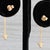 Contemporary New 0.12ctw Diamond Arrow Drop Earrings 14k Yellow Gold - 2 Pieces For Sale - Image 3 of 5
