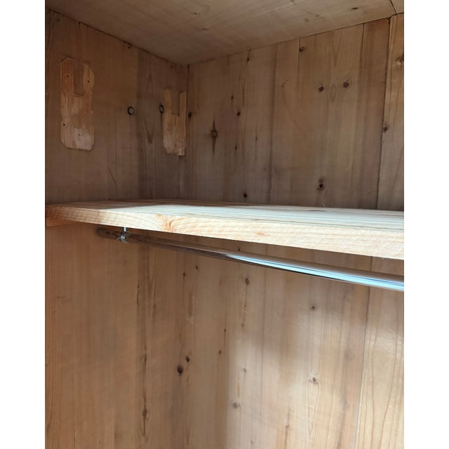 Antique Bonnetière in Pine, 1890s For Sale - Image 3 of 15