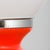 Red Space Age Italian Murano Glass Table Lamp from AV Mazzega, Italy, 1970s For Sale - Image 8 of 12