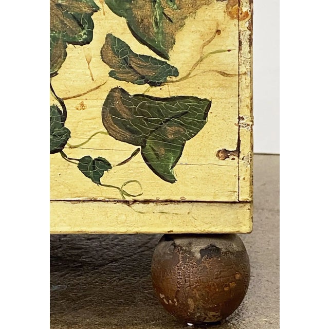 Italian Flower Box or Planter of Painted Wood From the 19th C. For Sale - Image 11 of 13
